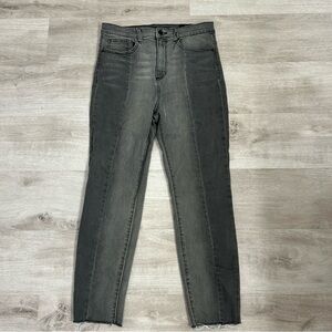 SP Black label cropped ankle skinny jeans two toned high waisted 30”